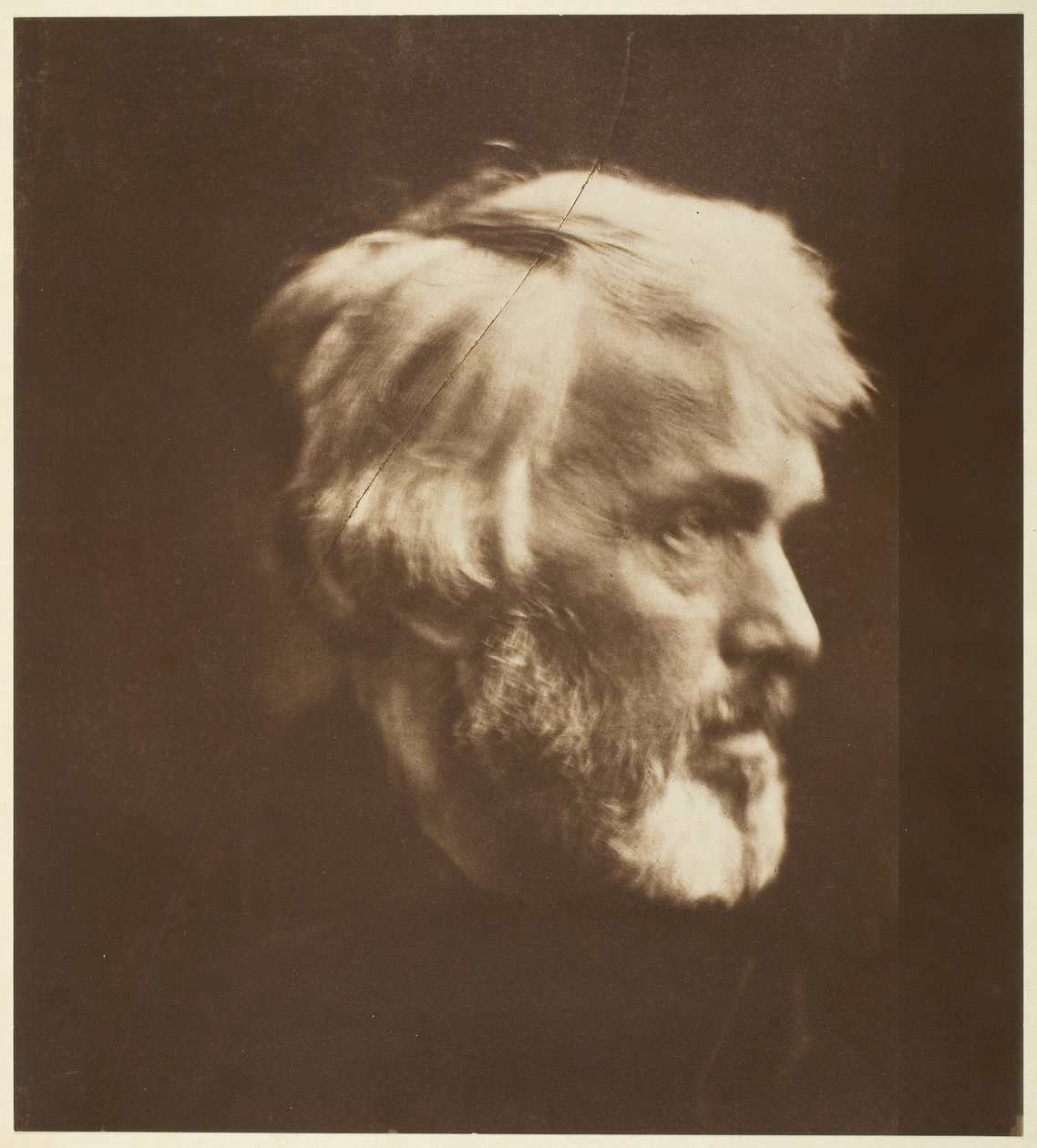 Thomas Carlyle, 1867, impresso em 1875. de Julia Margaret Cameron