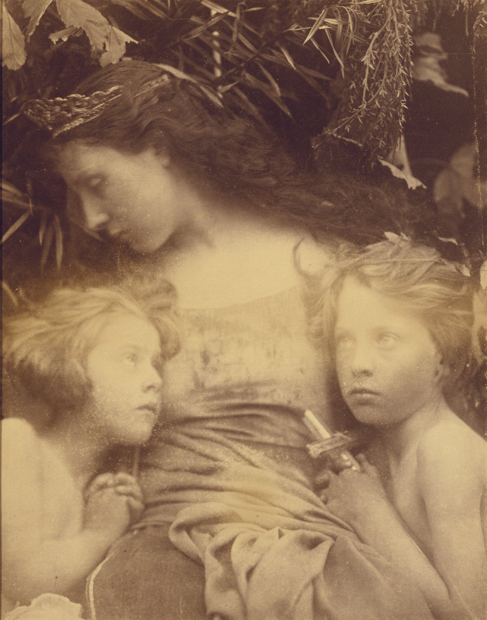 Uma Sagrada Família (A Holy Family) de Julia Margaret Cameron