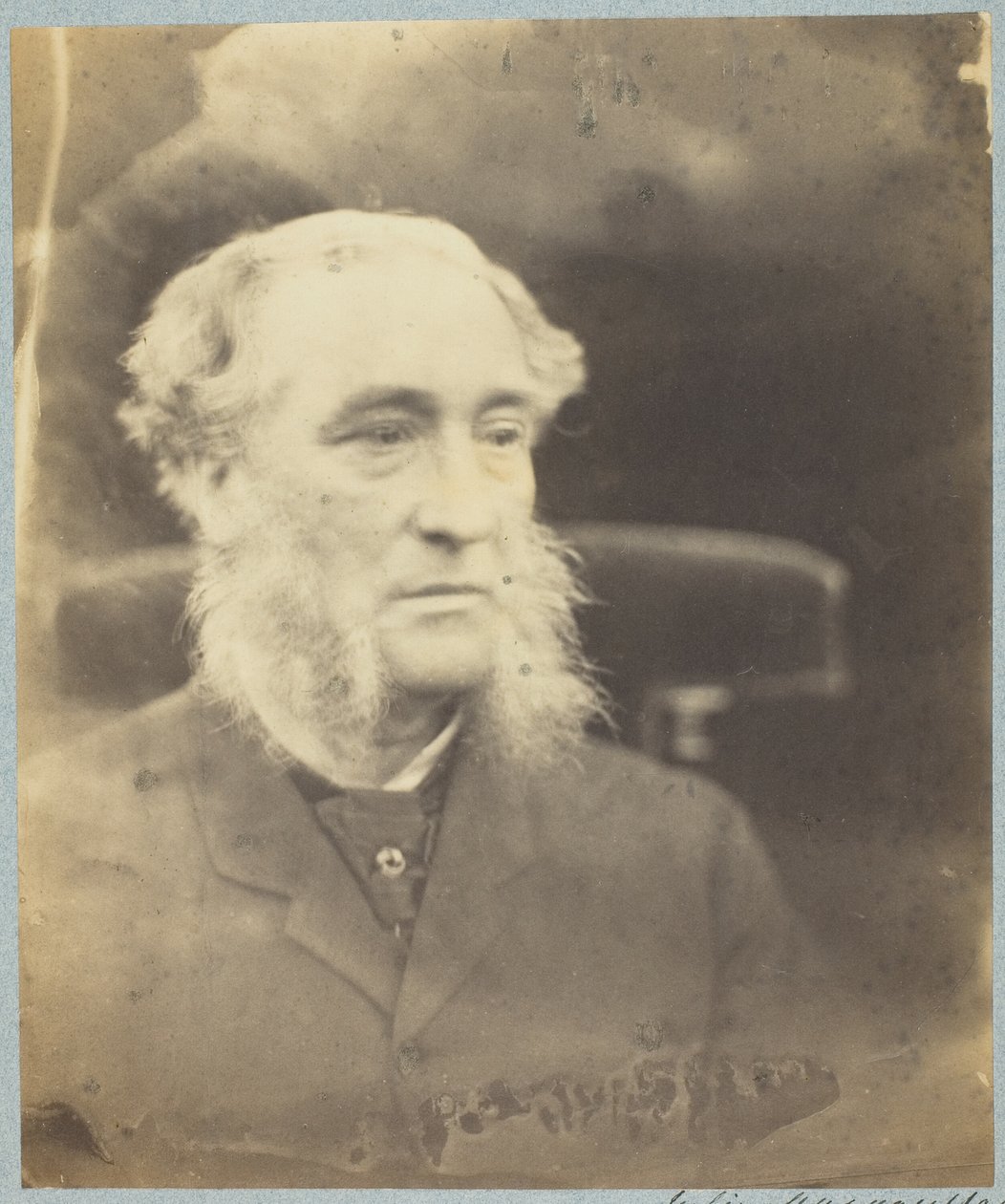 Homem desconhecido de Julia Margaret Cameron