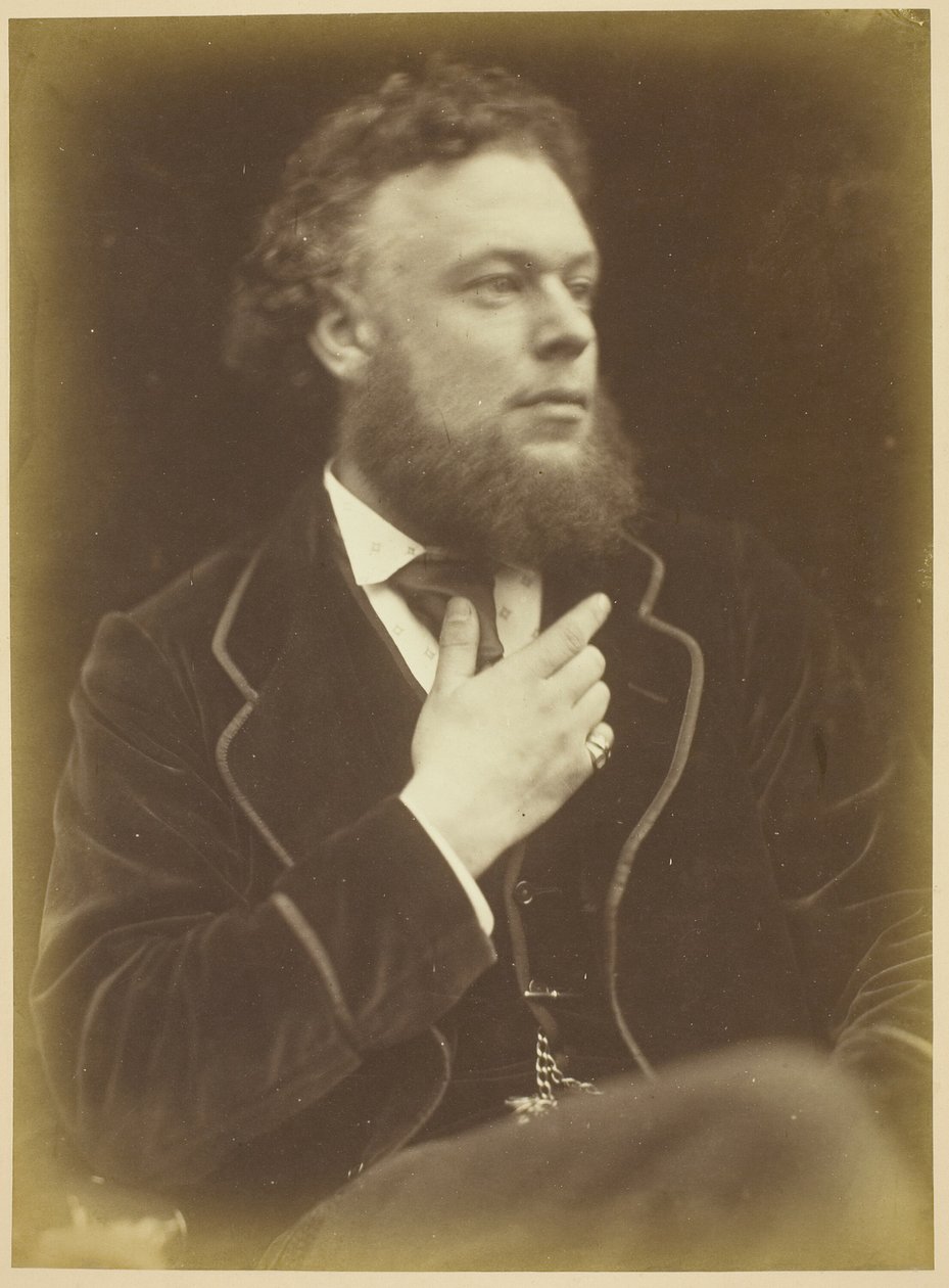 Homem desconhecido de Julia Margaret Cameron