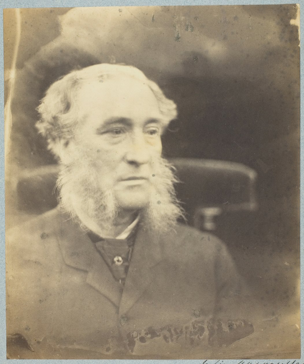 Homem Desconhecido, 186466. de Julia Margaret Cameron