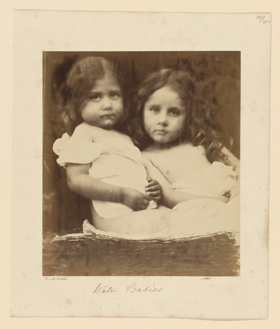 Bebés de água de Julia Margaret Cameron