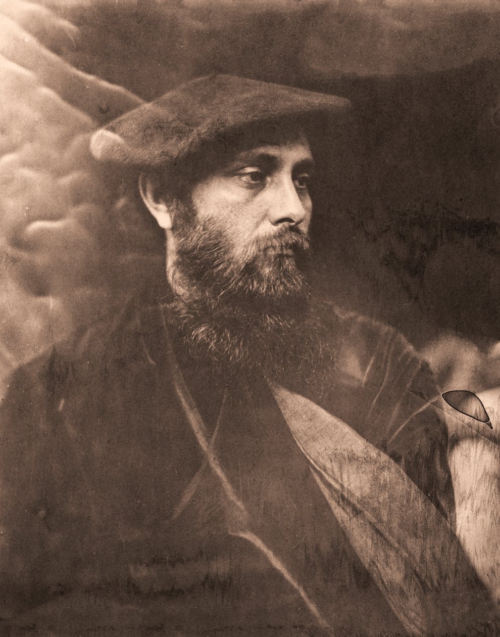 William Michael Rossetti. Século XIX (foto) de Julia Margaret Cameron