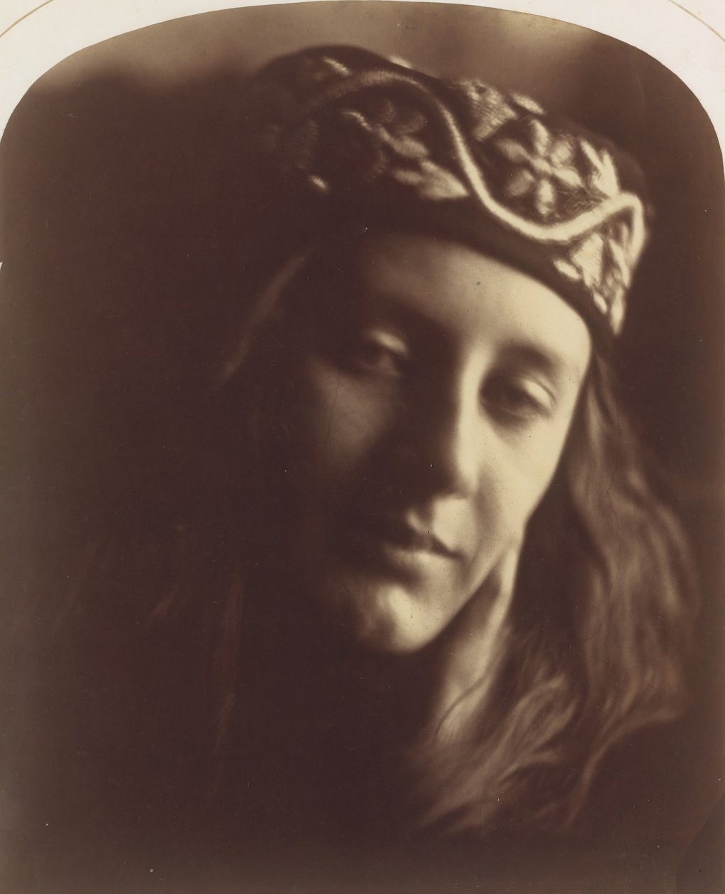 Zoe, Dama de Atenas, 1866. de Julia Margaret Cameron