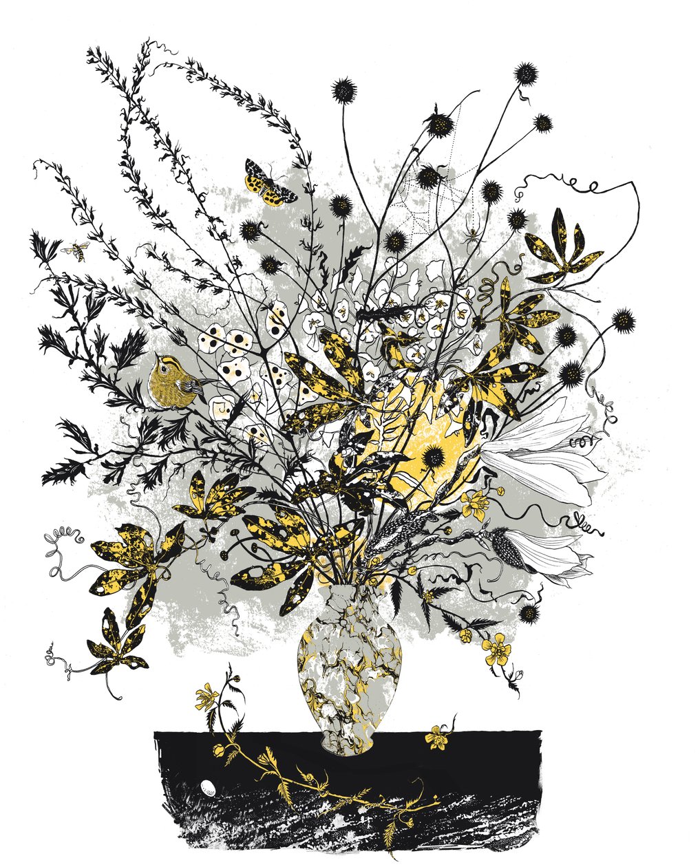 memento, 2017 (serigrafia) de julia McKenzie
