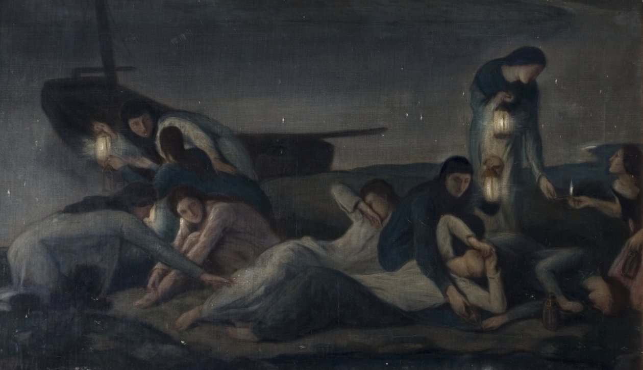 As Virgens Sábias e Tolas, c.1920 de Julia Wedgewood