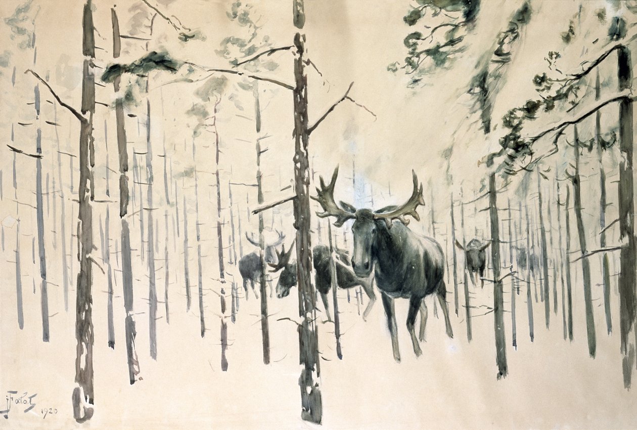 Moose, 1920 de Julian Falat
