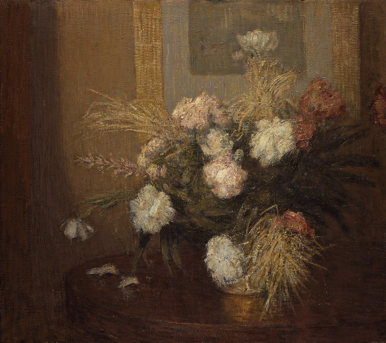 Peônias, de Julian Alden Weir