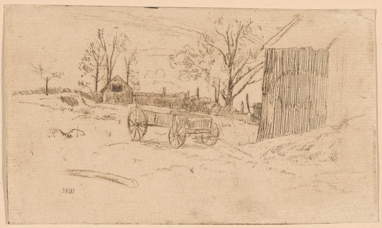 Celeiro do Roscoe de Julian Alden Weir