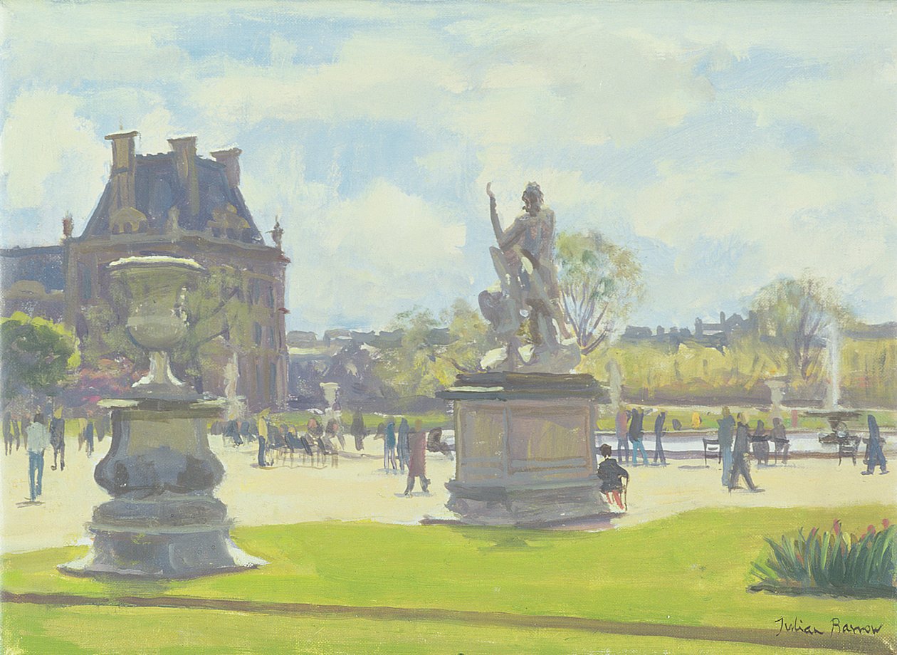 Tarde nas Tulherias, Paris de Julian Barrow