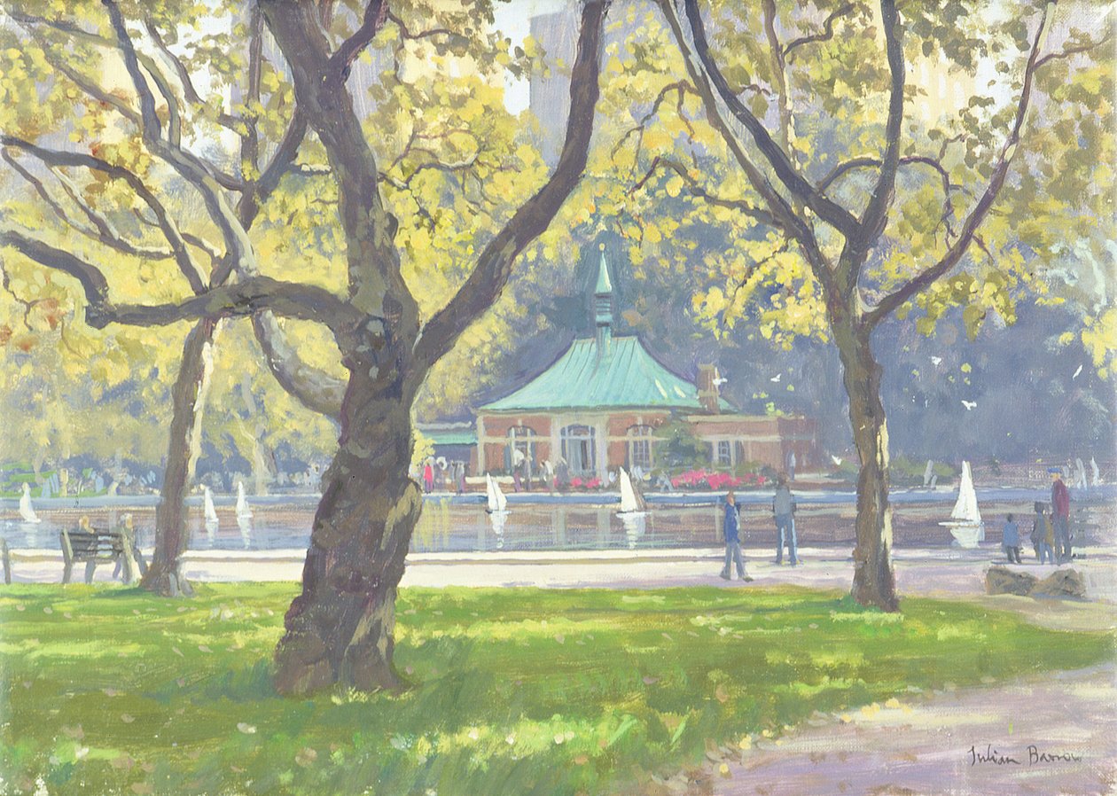 Lagoa do barco, Central Park de Julian Barrow