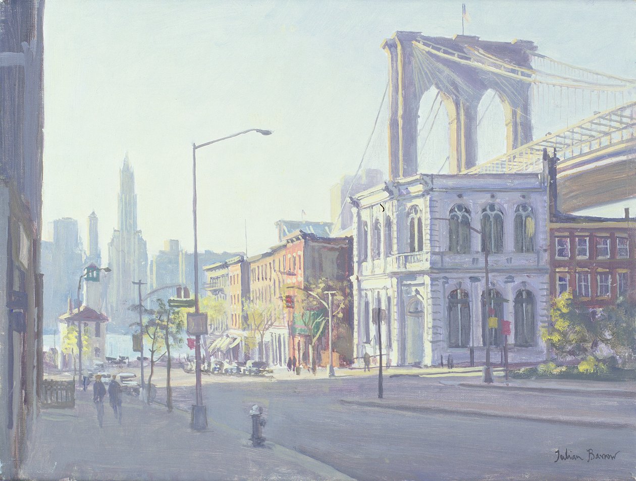 Ponte brooklyn, nova iorque de Julian Barrow