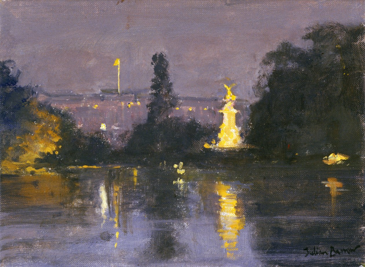 Palácio de Buckingham - noite de Julian Barrow