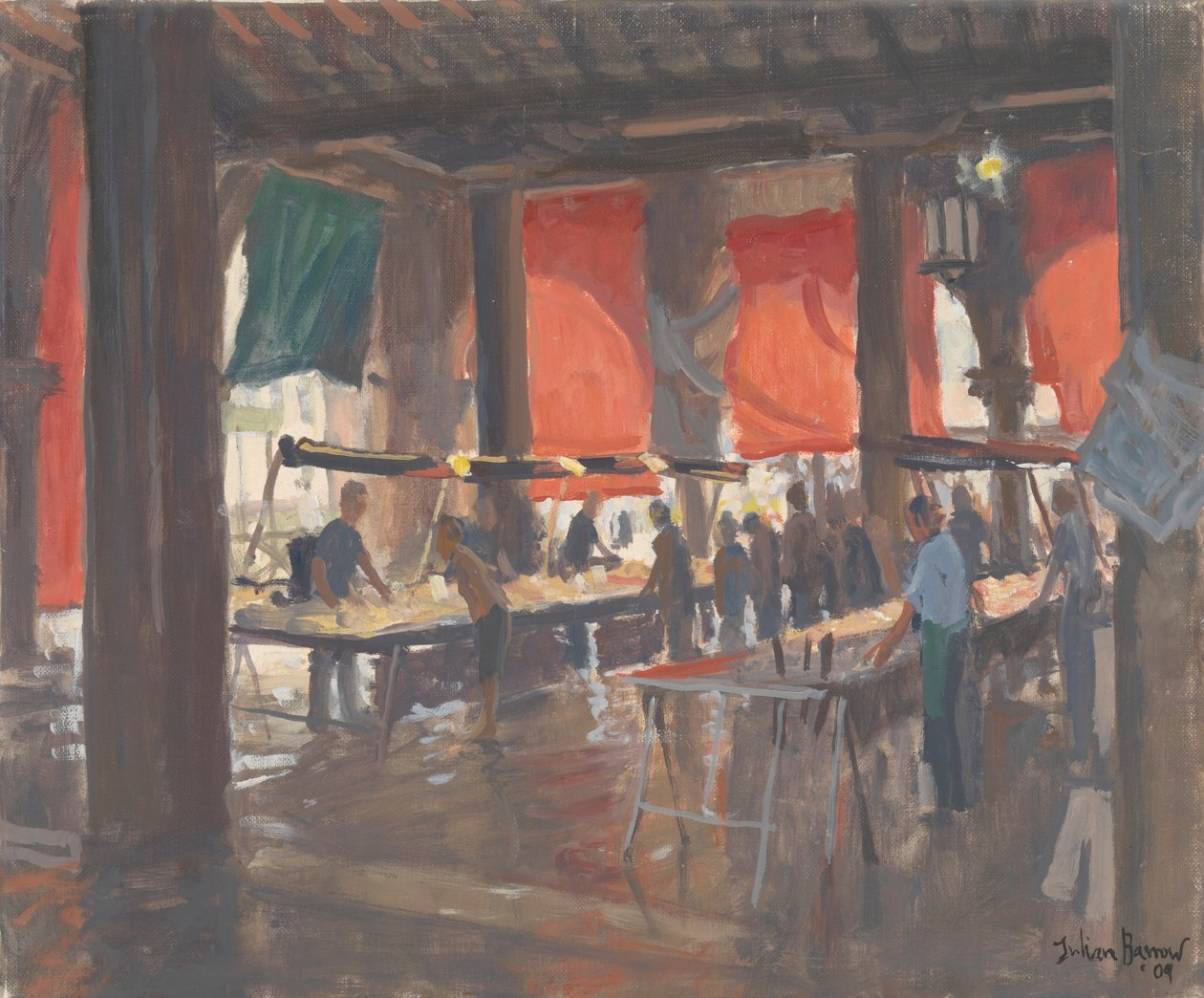Mercado De Peixe, Veneza, 2009 de Julian Barrow