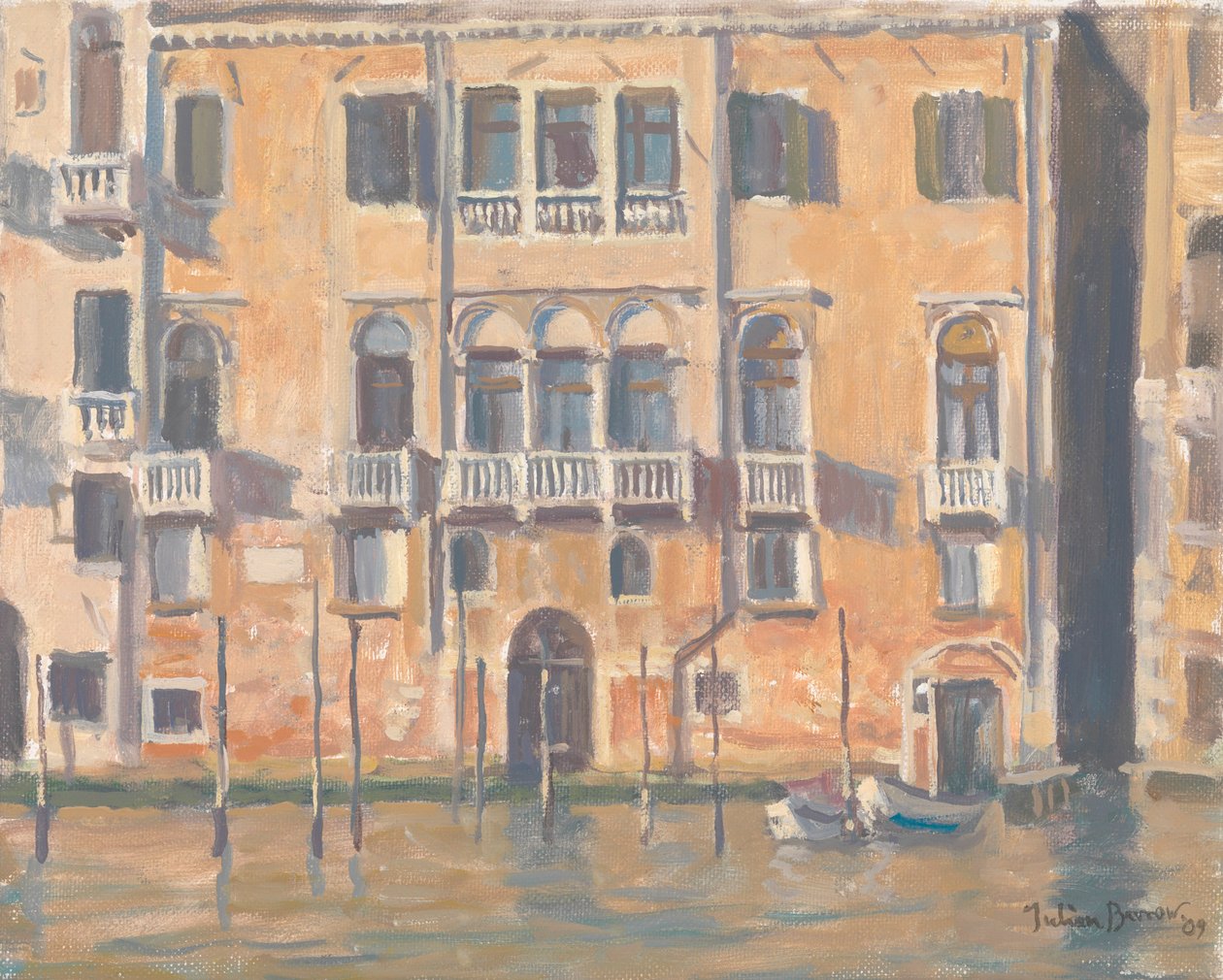 Fachada do Grande Canal, 2009 de Julian Barrow