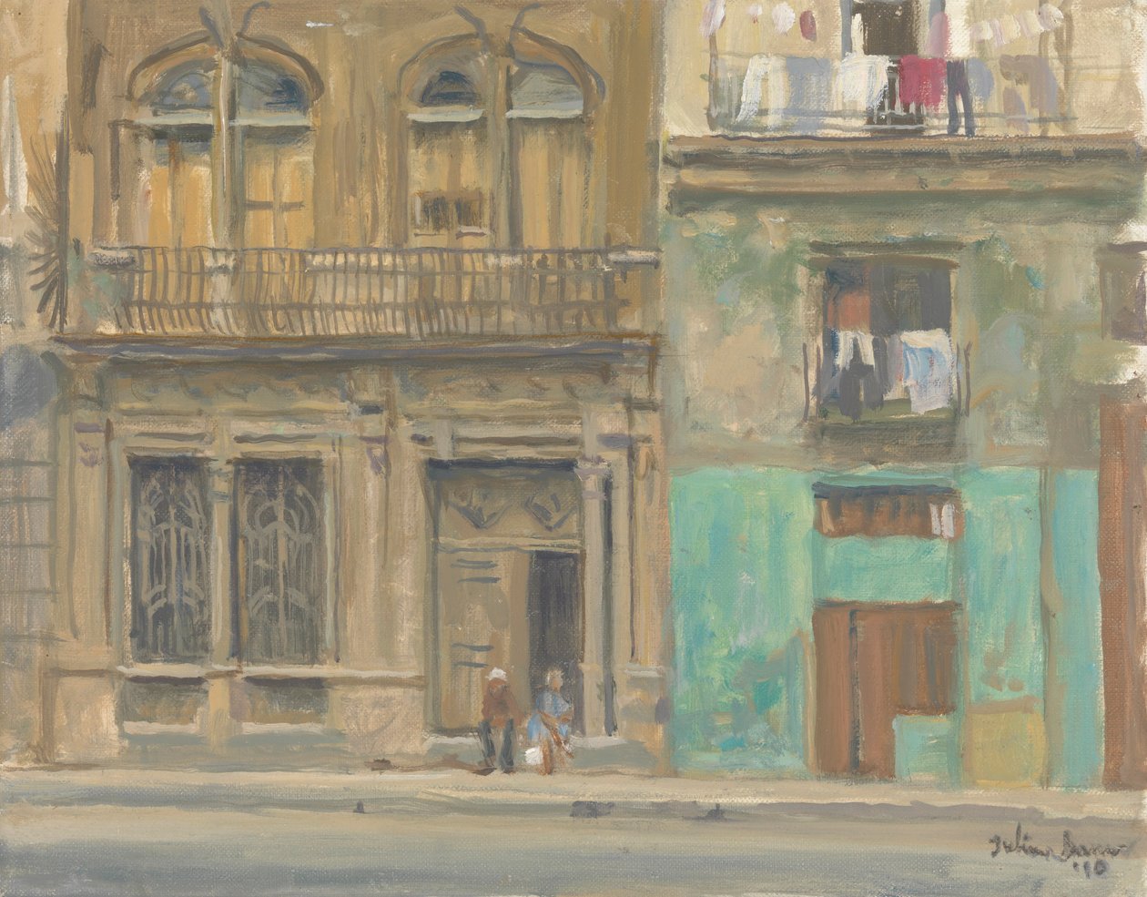 Frente da Casa de Havana, 2010 de Julian Barrow