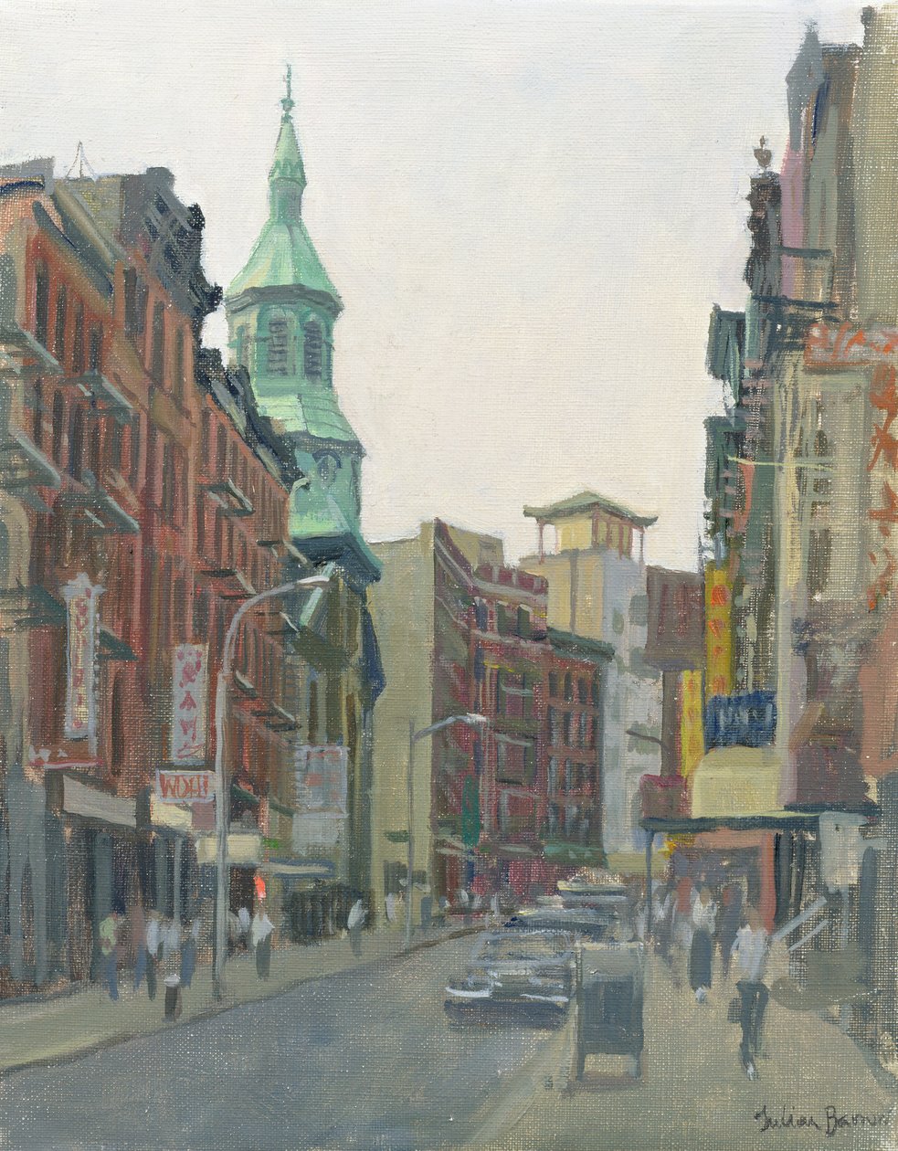 Mott Street, Nova Iorque, 1997 de Julian Barrow