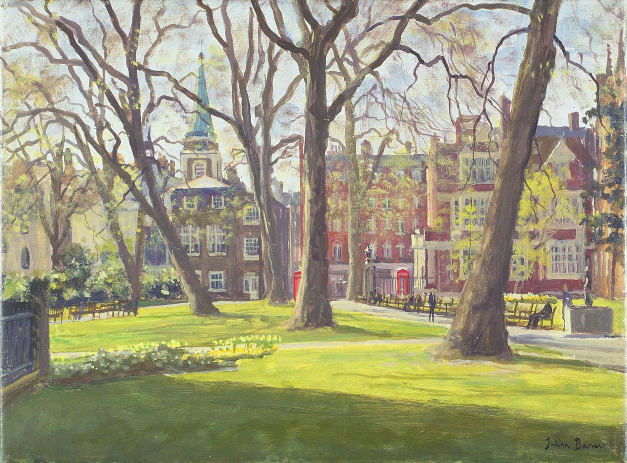 Jardins da Mount Street, em Londres de Julian Barrow