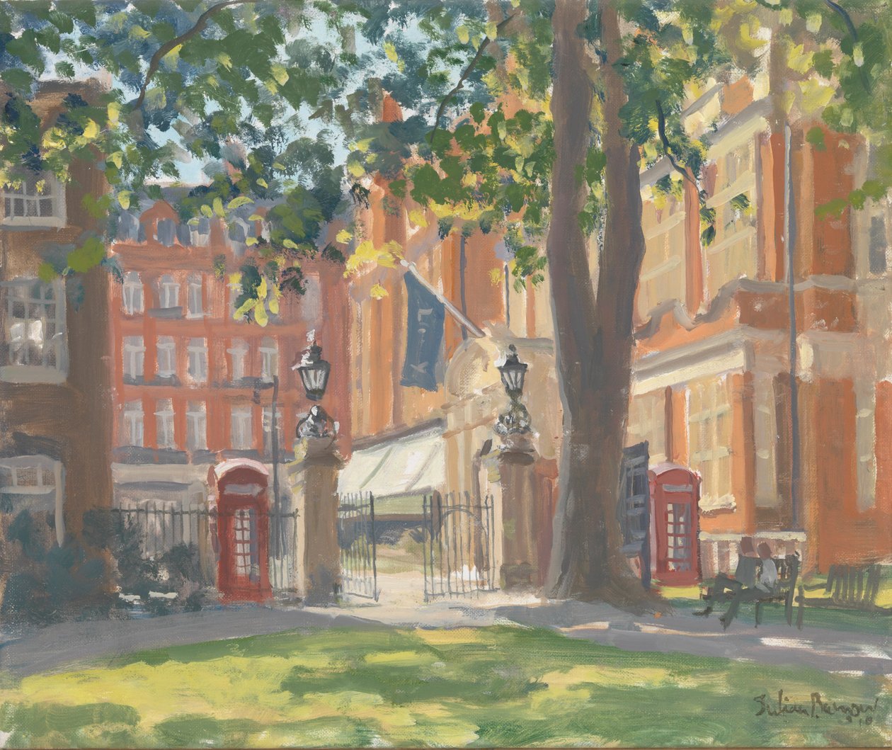 Jardins da Mount Street, Londres, 2010 de Julian Barrow