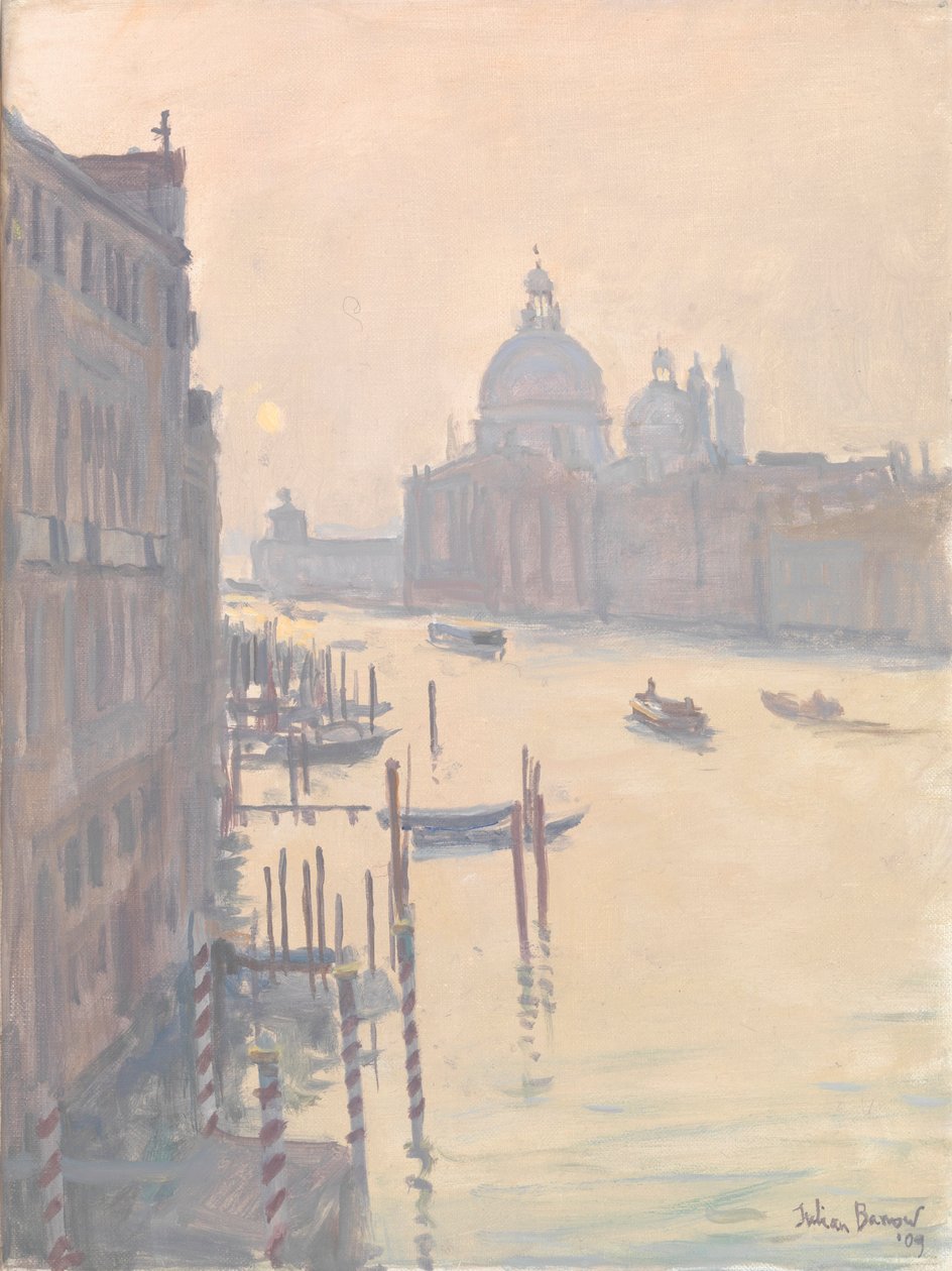 Nascer do sol da ponte de Accademia, 2009 de Julian Barrow