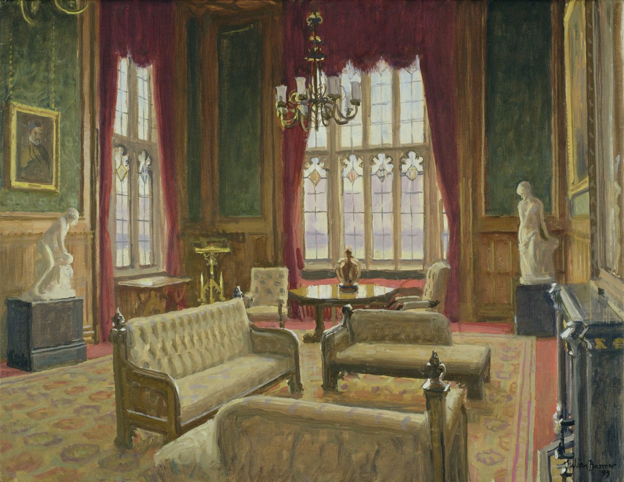 A, rio, sala, palácio, de, westminster de Julian Barrow