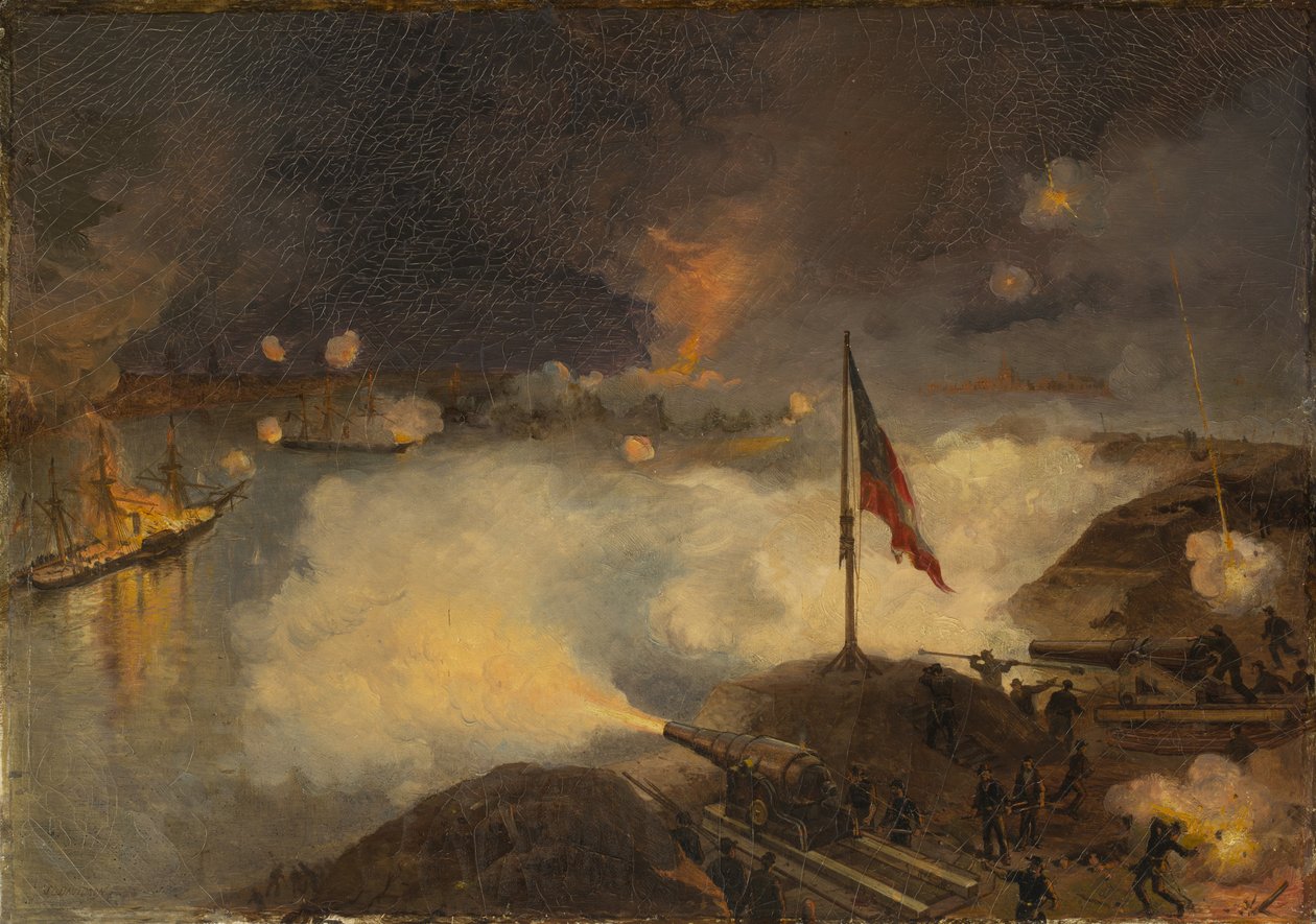 Batalha de Port Hudson, Louisiana, 1863, 1886 de Julian Oliver Davidson