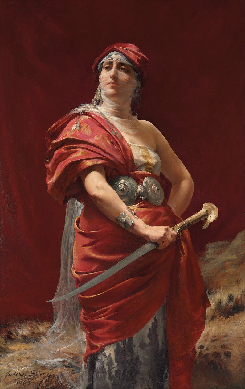 La Tragedienne, 1885 de Julian Russell Story