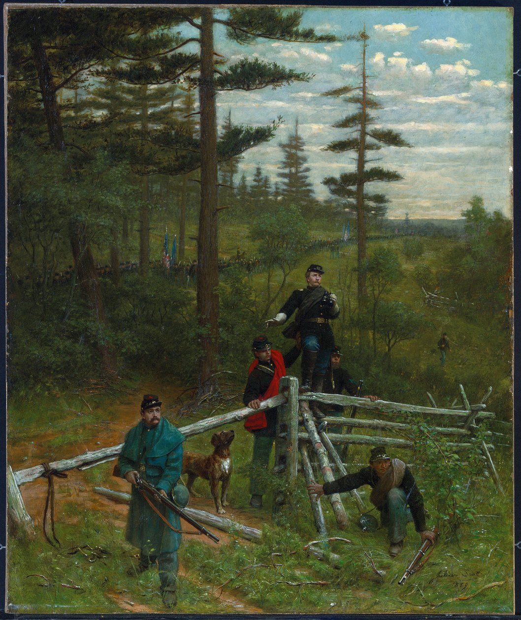 Vanguarda da União, 1889 de Julian Scott
