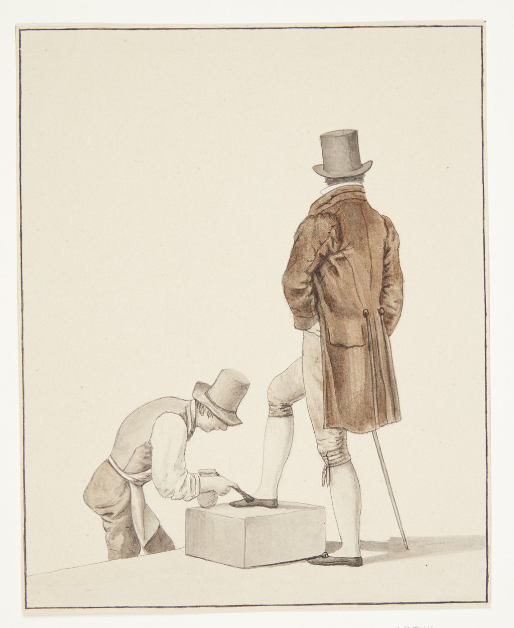 Um engraxate de Paris de Julie Eckersberg