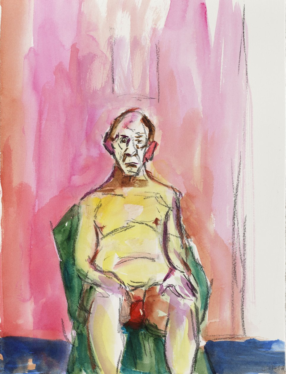 Nu masculino, 2015, de Julie Held