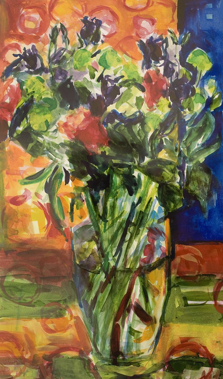 Padrão e flores de Julie Held