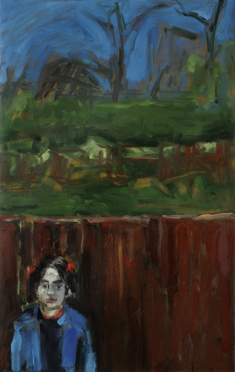 O Segredo (óleo sobre tela) de Julie Held