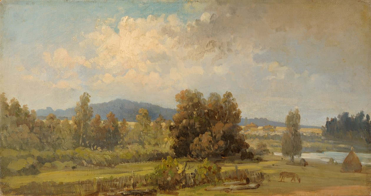 Blauberg perto de Wolmar de Julie Wilhelmine Hagen Schwarz