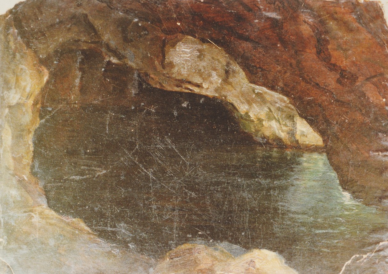 Estónio: "Gruta com água". de Julie Wilhelmine Hagen Schwarz