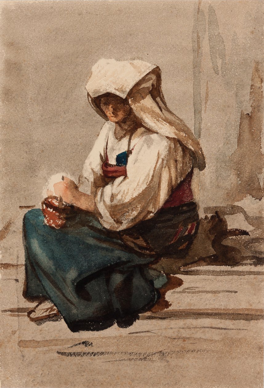 Mulher italiana de Julie Wilhelmine Hagen Schwarz