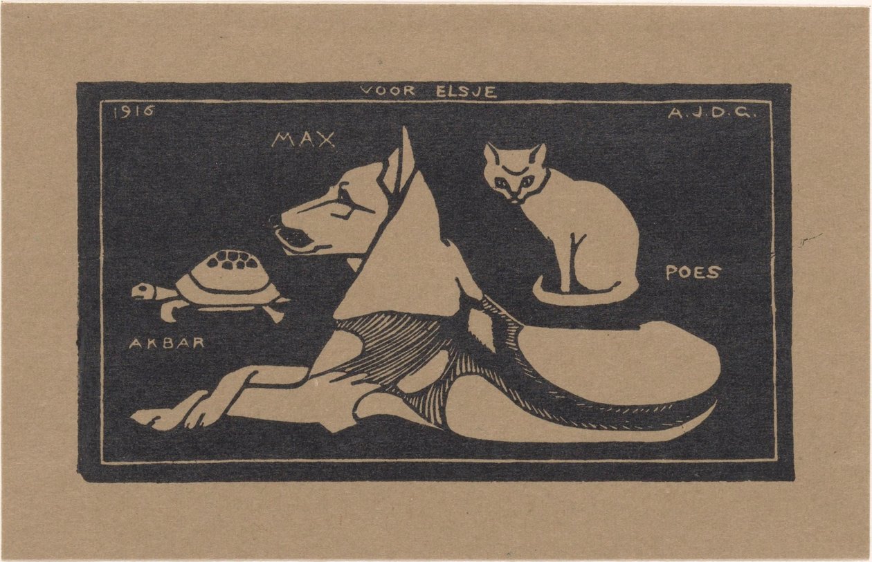 Akbar, Max, Poes (título sobre o objecto) de Julie de Graag