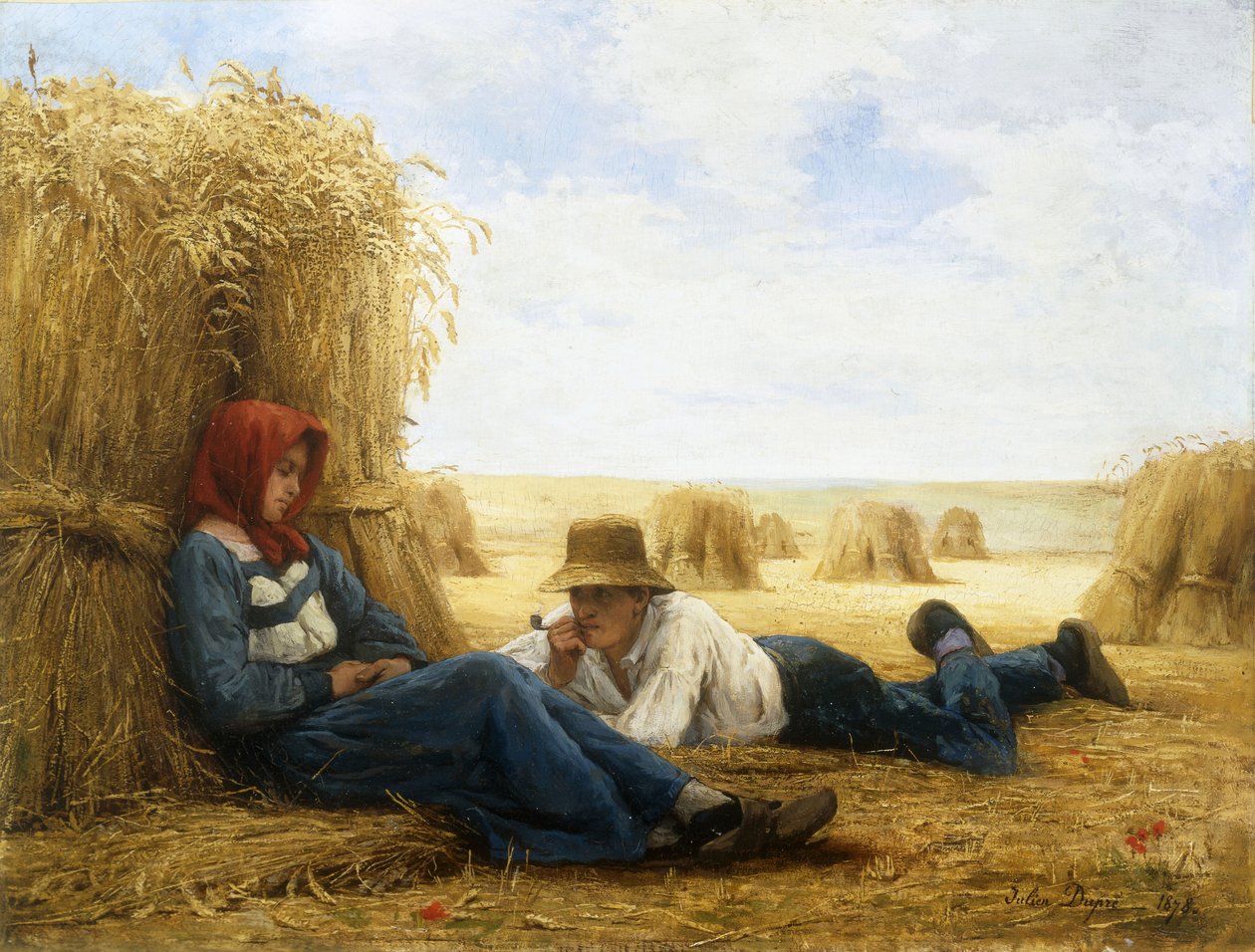 Tempo de colheita de Julien Dupre