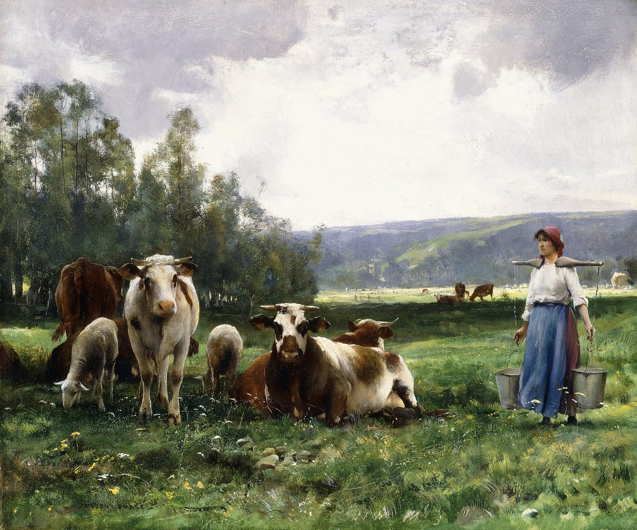 O Pasto da Vaca, de Julien Dupre