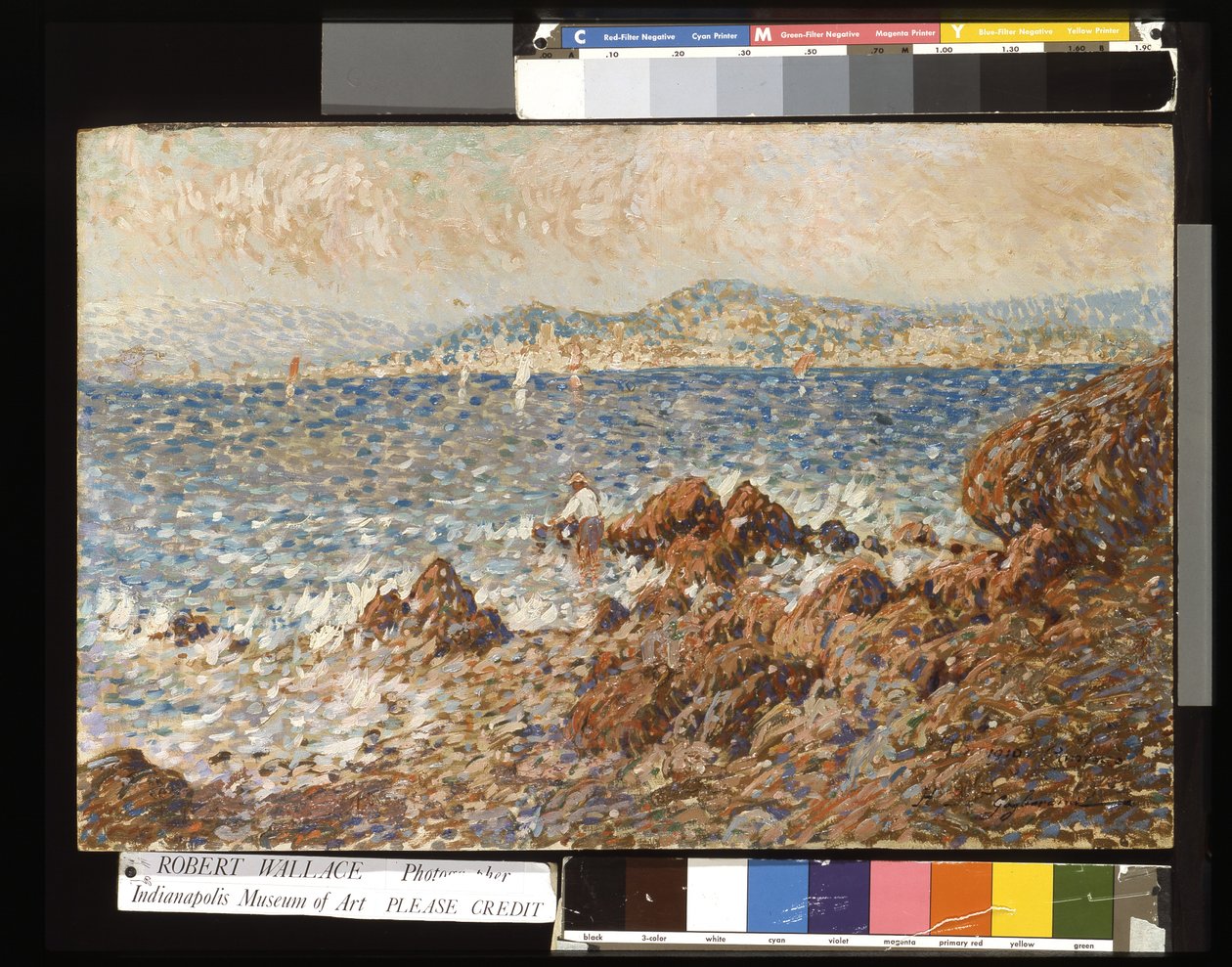 Cannes (óleo sobre madeira) de Julien Gustave Gagliardini