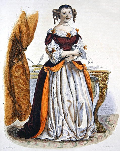 Retrato de Madame de Sevigne de Julien Leopold (after) Boilly