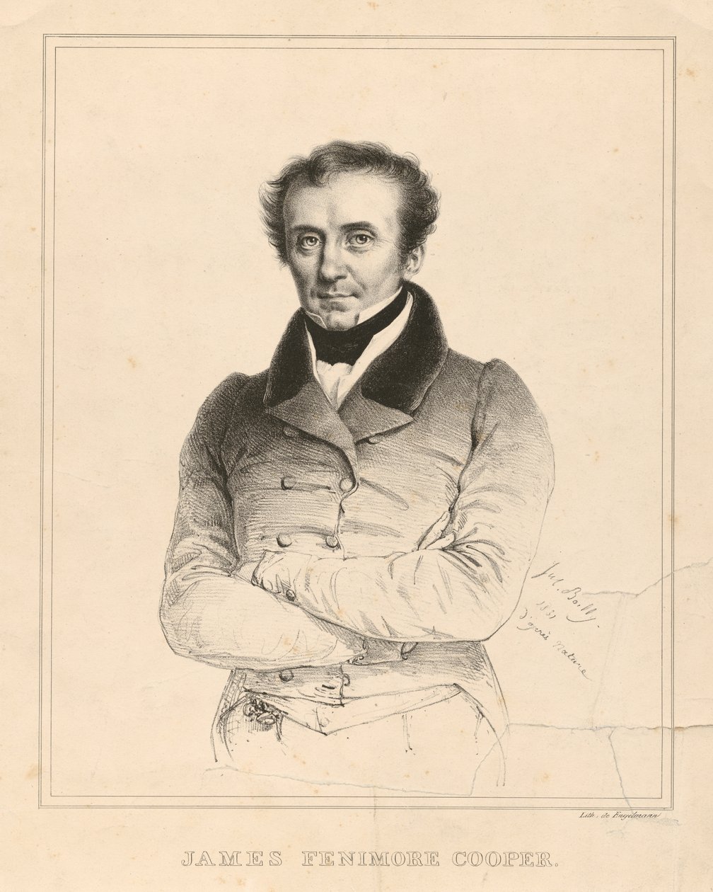 James Fenimore Cooper de Julien Leopold Boilly