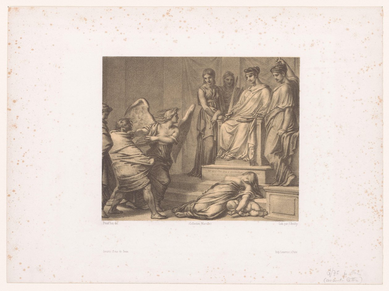 Nemesis e Themis de Julien Leopold Boilly
