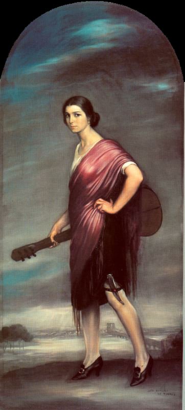 O dístico de Julio Romero de Torres
