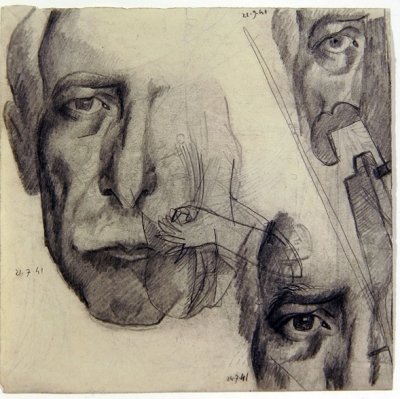 Estudo para Escultura de Julio Gonzalez
