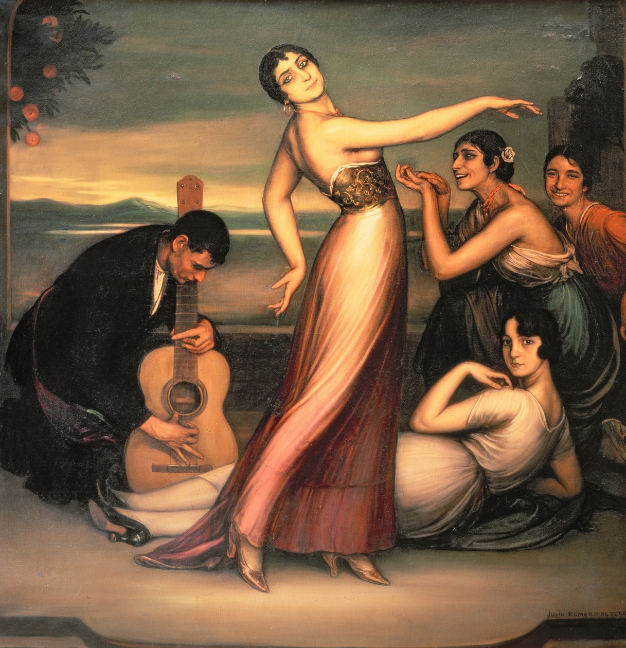Uma Alegoria da Felicidade de Julio Romero de Torres