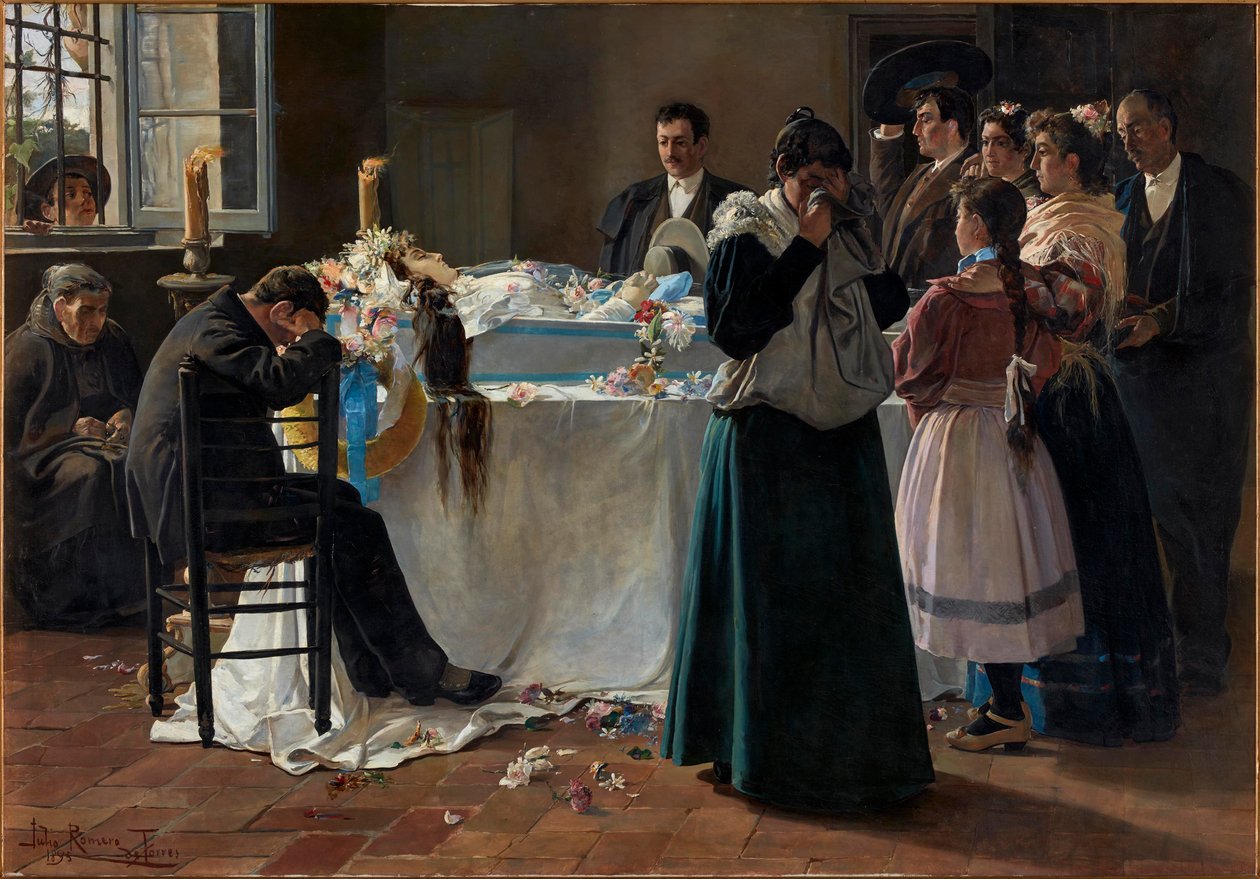 Veja como ela era bonita, 1895. de Julio Romero de Torres