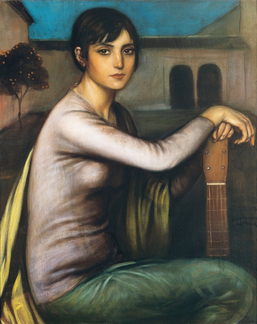 Tristeza Andaluza Melancolia, ca 1925-1928. de Julio Romero de Torres