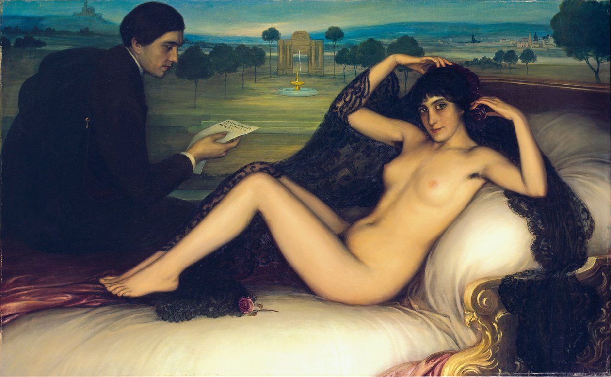 Vênus da poesia, 1913 de Julio Romero de Torres