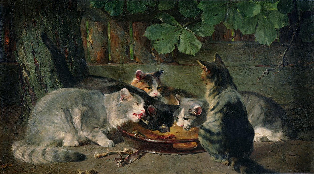 Hora do jantar de Julius Adam