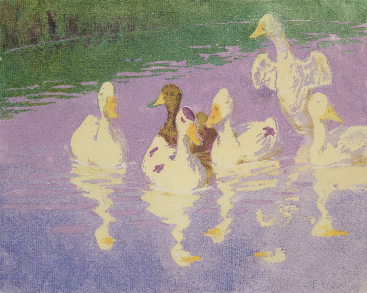 Patos, 1896 de Julius August Friedrich Theodor von Ehren